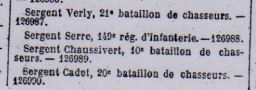 La croix de St Georges dans l'armée française Cadot_10