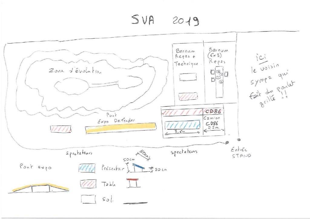 Salon du Véhicule d'Aventure SVA 2019 : 19 au 21 avril Corcoué sur Logne (44) - Page 12 Plan_s10