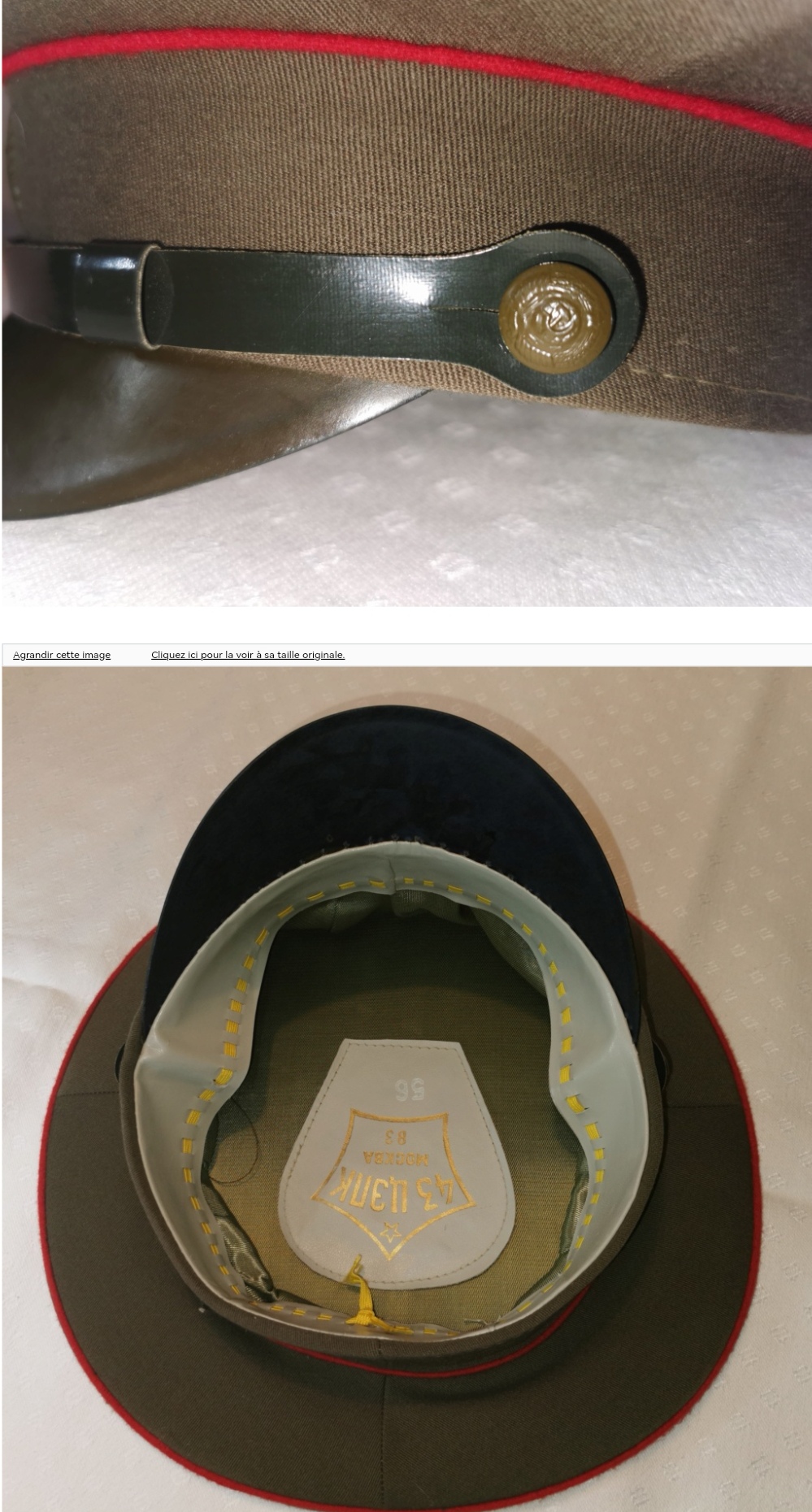 Identification casquette soviétique  Scree124