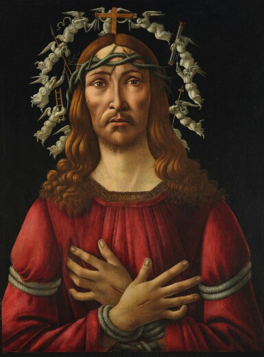 Venduto il 27 gennaio 2022, L’Uomo dei dolori, di Sandro Botticelli, nell’asta di Sotheby’s a New York per 45,4 milioni di dollari . Ma sotto il dipinto c'è una sorpresa. Bottic11