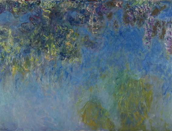 Scoperta in Olanda: sotto i Glicini di Claude Monet si cela una versione sconosciuta delle Ninfee Claude10