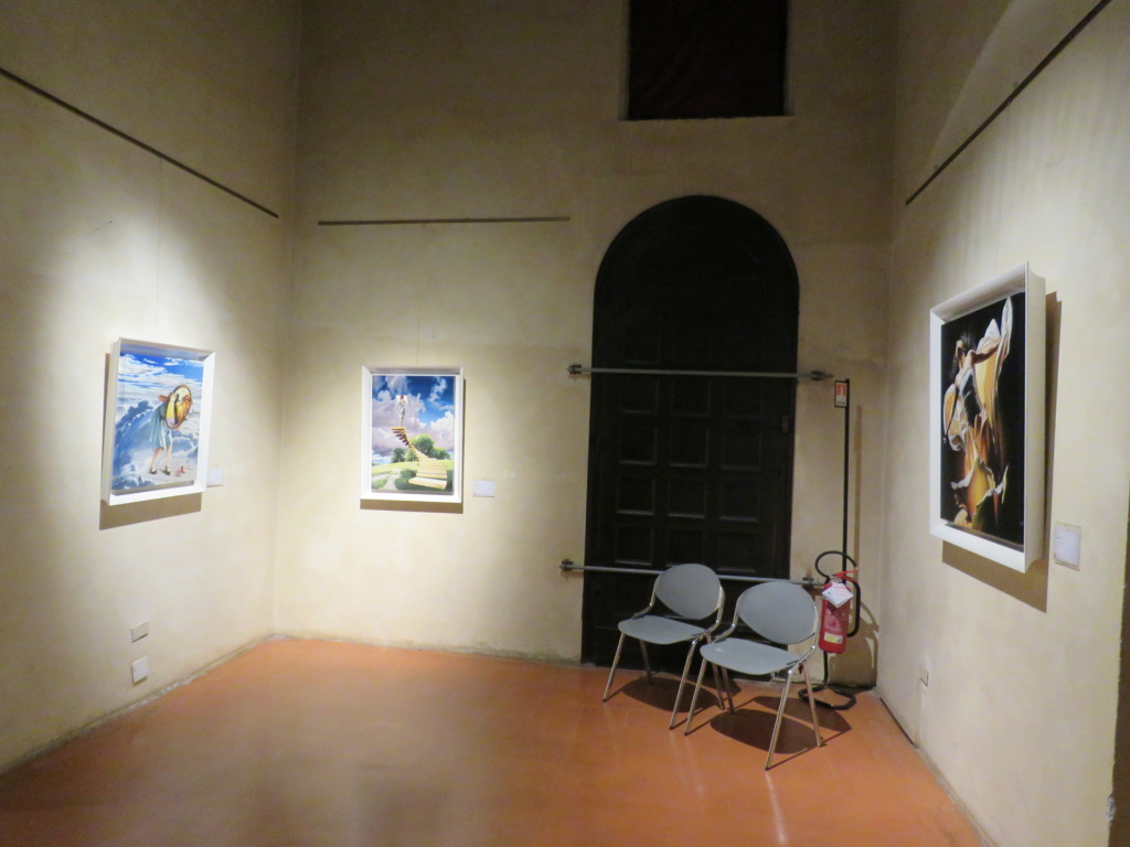 "Pánta rheî", mostra personale del pittore Maurizio Monti alla casa del Mantegna a Mantova; dal 6 novembre 2021 al 9 gennaio 2022 Img_0122