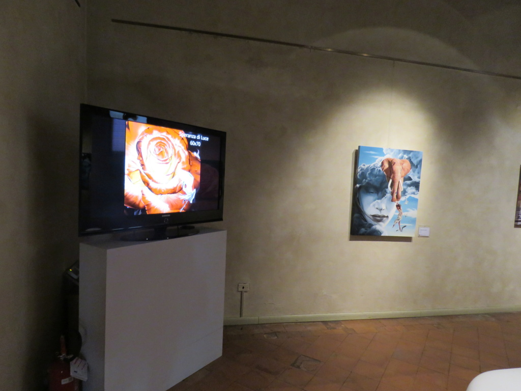 "Pánta rheî", mostra personale del pittore Maurizio Monti alla casa del Mantegna a Mantova; dal 6 novembre 2021 al 9 gennaio 2022 Img_0124