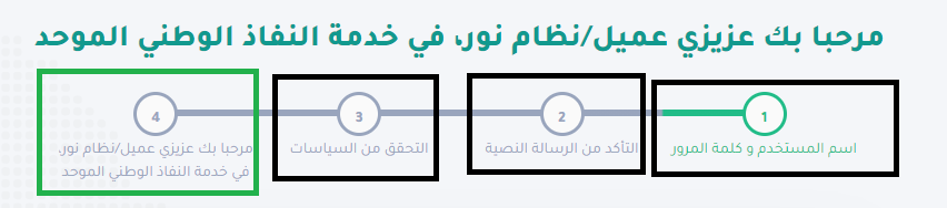 ربط نظام نور بالنفاذ الوطني الموحد 1445 ويمكن الان الاستعلام عن النتيجة Ai212111