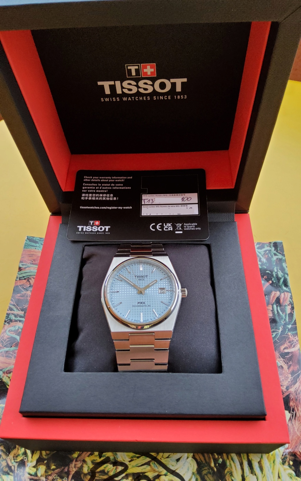 tissot - [VENDU ] Tissot Prx Powermatic Bleu Glacier Zac_111