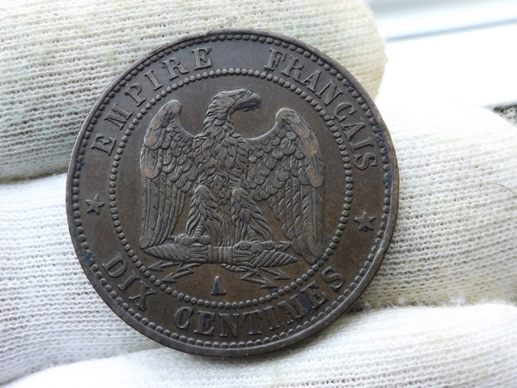 10 Centimes de 1.852 A, Francia. La 1ª "perra gorda" de Napoleón III. Dscf4718