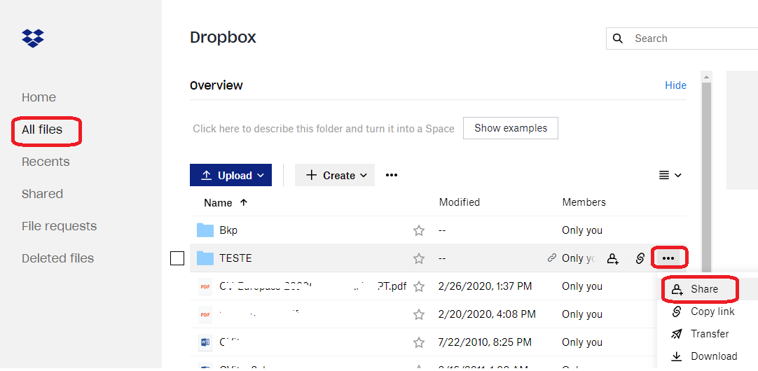 [Resolvido]Download Direto Dropbox de varios arquivos da pasta 0163
