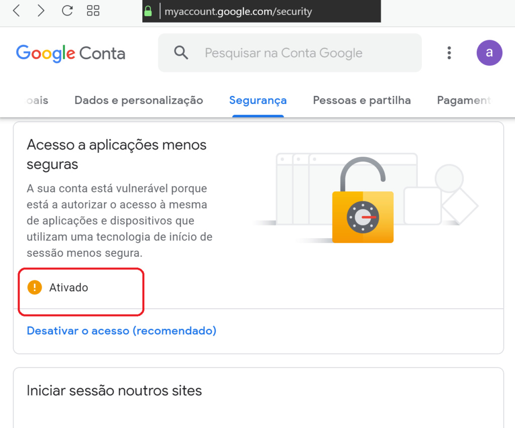 Email Cdosys - Formulário de email - Recusa conta Gmail 055