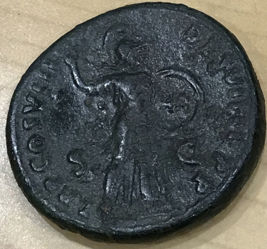 As de Domiciano. TR P COS VIII DES VIIII P P. Minerva a dca. Roma Img_e828