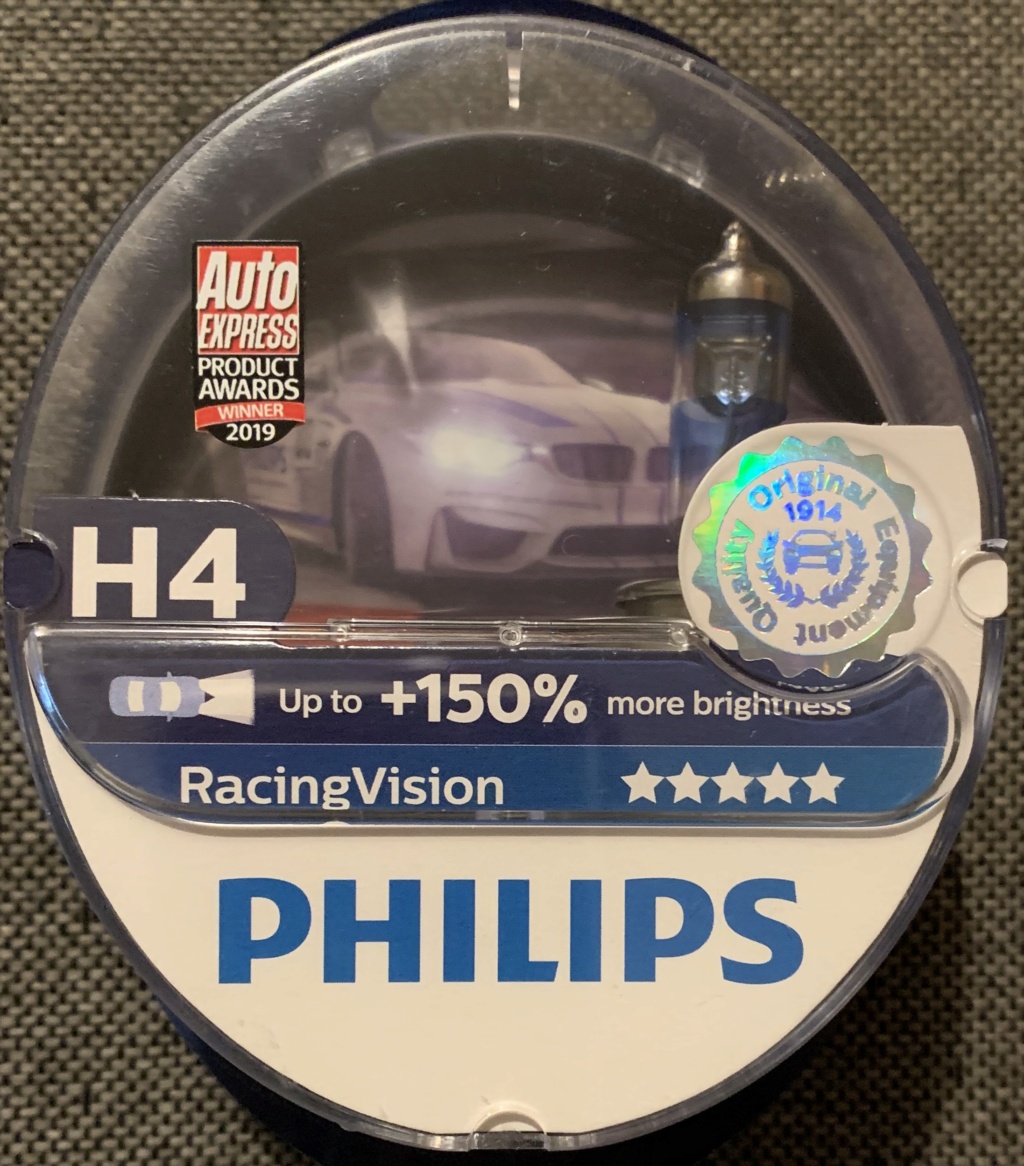 Philips RacingVision Headlight Bulb Philip10