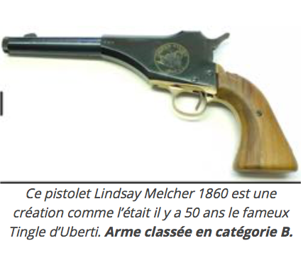 Pistolet LINDSAY Captu116