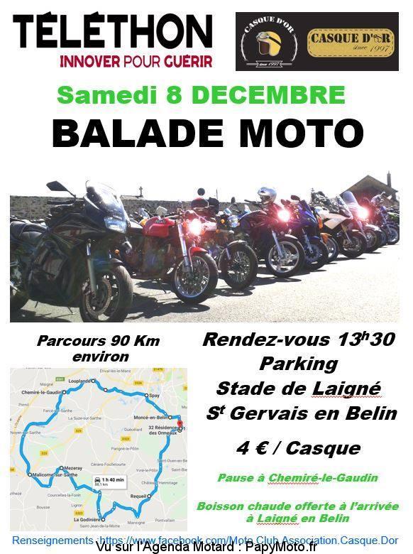 Balade Moto  8 décembre 2018 - Saint Aubert (59188) Balade10