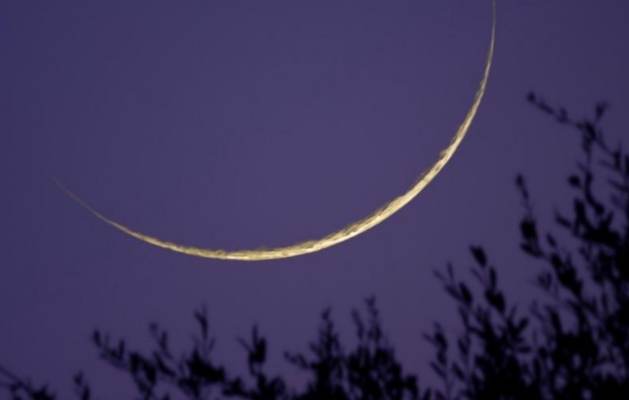 مركز الفلك الدولى -  رؤية هلال شهر رمضان غير ممكنة يوم الامس من أي مكان في العالم العربي والإسلامي Aaa658