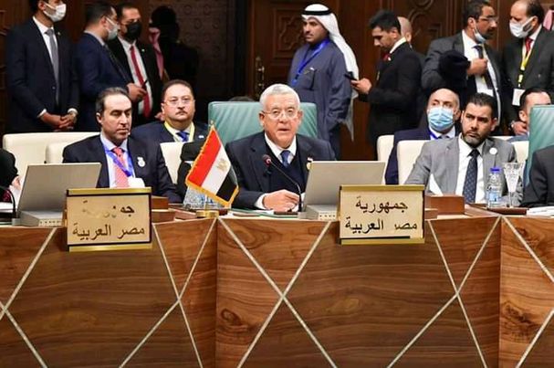  المستشار حنفي جبالي  يلقى كلمة بالجلسة الافتتاحية لمؤتمر البرلمان العربي الرابع لرؤساء المجالس والبرلمانات العربية Aaio123