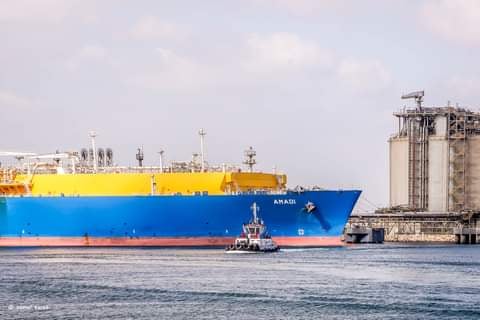 ميناء دمياط يستقبل ناقلة الغاز المسال ( AMADI ) Aaoa71