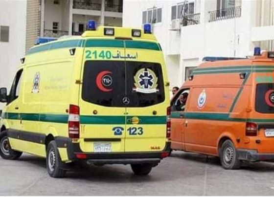  إصابة 7 أشخاص في حادث تصادم بالمنيا Aaoco31