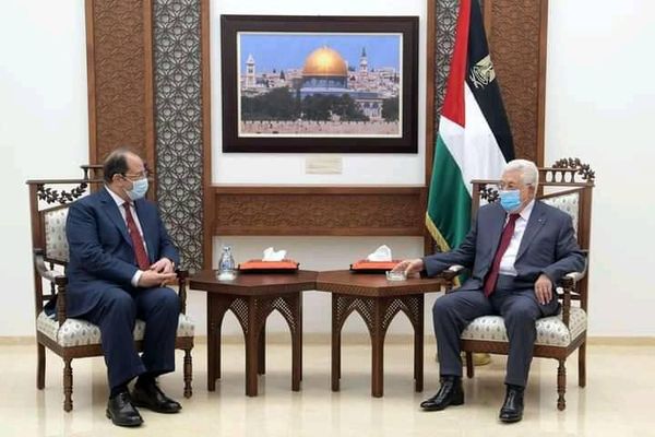الرئيس الفلسطيني يشيد بمواقف مصر بقيادة الرئيس السيسي لدعم الشعب الفلسطيني Aio271