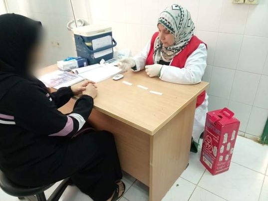توقيع الكشف الطبي لعدد  131256 سيدة حامل ضمن المبادرة الرئاسية للعناية بصحة الأم والجنين بالشرقية   Ao503