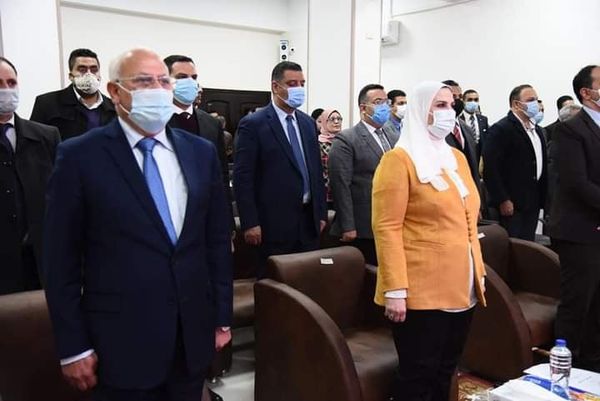 وزيرة التضامن الاجتماعى ومحافظ بورسعيد يتفقدان مركز العزيمة للتأهيل ببورفؤاد  Aoa121