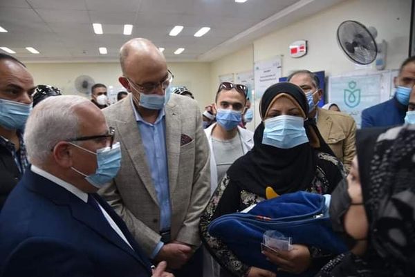  انطلاق الحملة القومية للتطعيم ضد شلل الأطفال بمركز الجوهرة الطبى ببور سعيد Aoa128