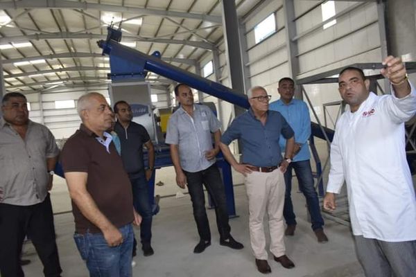 محافظ بور سعيد يتفقد أعمال إنشاء مصنع إنتاج الأعلاف بجنوب بورسعيد Aoa370