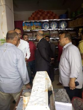  تحرير 18 مخالفة تموينية خلال حملات رقابية على الأسواق بمدينة المنيا Aoaioa21