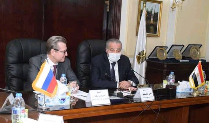 وزير التموين: -  نرحب بزيادة التبادل التجاري بين مصر وروسيا، وهى شريك تجاري كبير  Aoaioa63