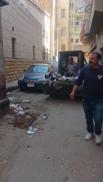 استمرار حملات النظافة والتجميل ورفع المخلفات من محيط جامع الصفا  بمحلة البرج  Aya87