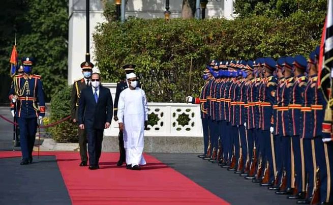 السيسي - مصر  حريصة على دعم تشاد وتعزيز وتطوير العلاقات بين البلدين  Ayaic47