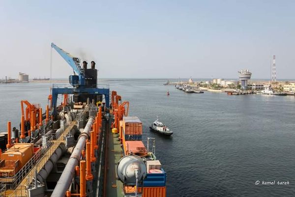 نرصد لك اخر حركات التداول البحرى للبضائع العامة داخل ميناء دمياط Ayao259
