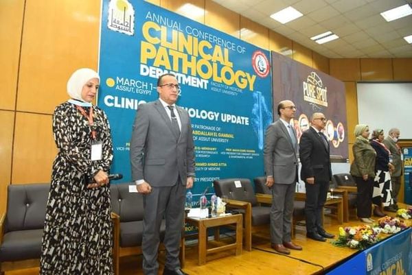 نطلاق المؤتمر الدولى السادس عشر لقسم الباثولوجيا الإكلينيكية بجامعة اسيوط  Aycoc21