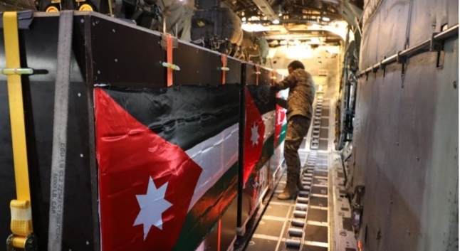 ملخص جهود القوات المسلحة الأردنية الإغاثية والإنسانية  Ayic34
