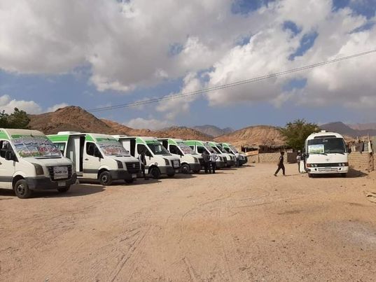 "صحة المنيا" تنظم قافلة طبية لأهالي قرية ريحانة بابو قرقاص  Ayo292