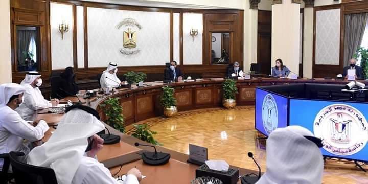 رئيس الوزراء يبحث مع وزير الصناعة بدولة الإمارات والوفد المرافق له ملفات التعاون Ayo306