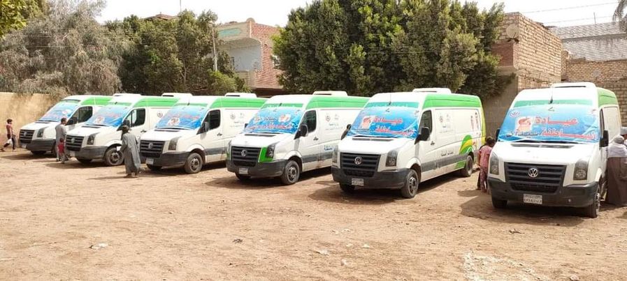  صحة المنيا تنظم قافلة طبية لأهالي قرية  جبل الطير البحرية بمركز سمالوط Ayo397