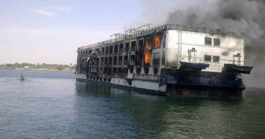 السيطرة على حريق محدود بأحد البواخر النيلية بمدينة أسوان Ayoa111