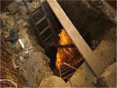 ضبط 8 افراد قاموا بالتنقيب عن آلاثار تحت احدى المنازل يالاسكندرية  O74