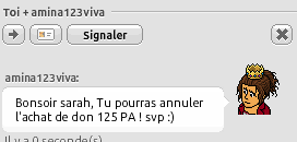 [ amina123viva ] Achat de l'article : Don de 125 PA 7716