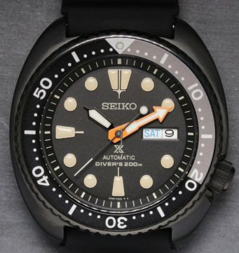 [Vendido]  Seiko Turtle Black series SRPC49 «Limited Edition» Temp123