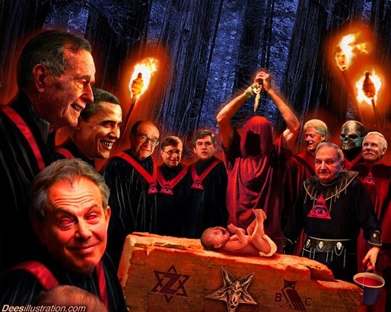Генри Макоу - Еврейские сатанисты, стоящие за Ковидом    Dees_b10