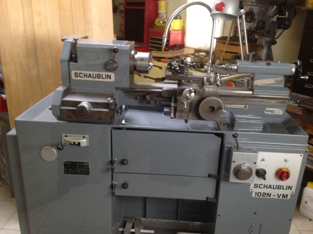 Vends Tour Schaublin 102 N VM 110