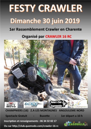 1er rassemblement crawler à Angoulême en Charente(16) Affich12