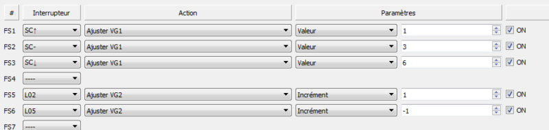 Modifier la puissance du VTX en vol avec 1 inter unique Vtx10