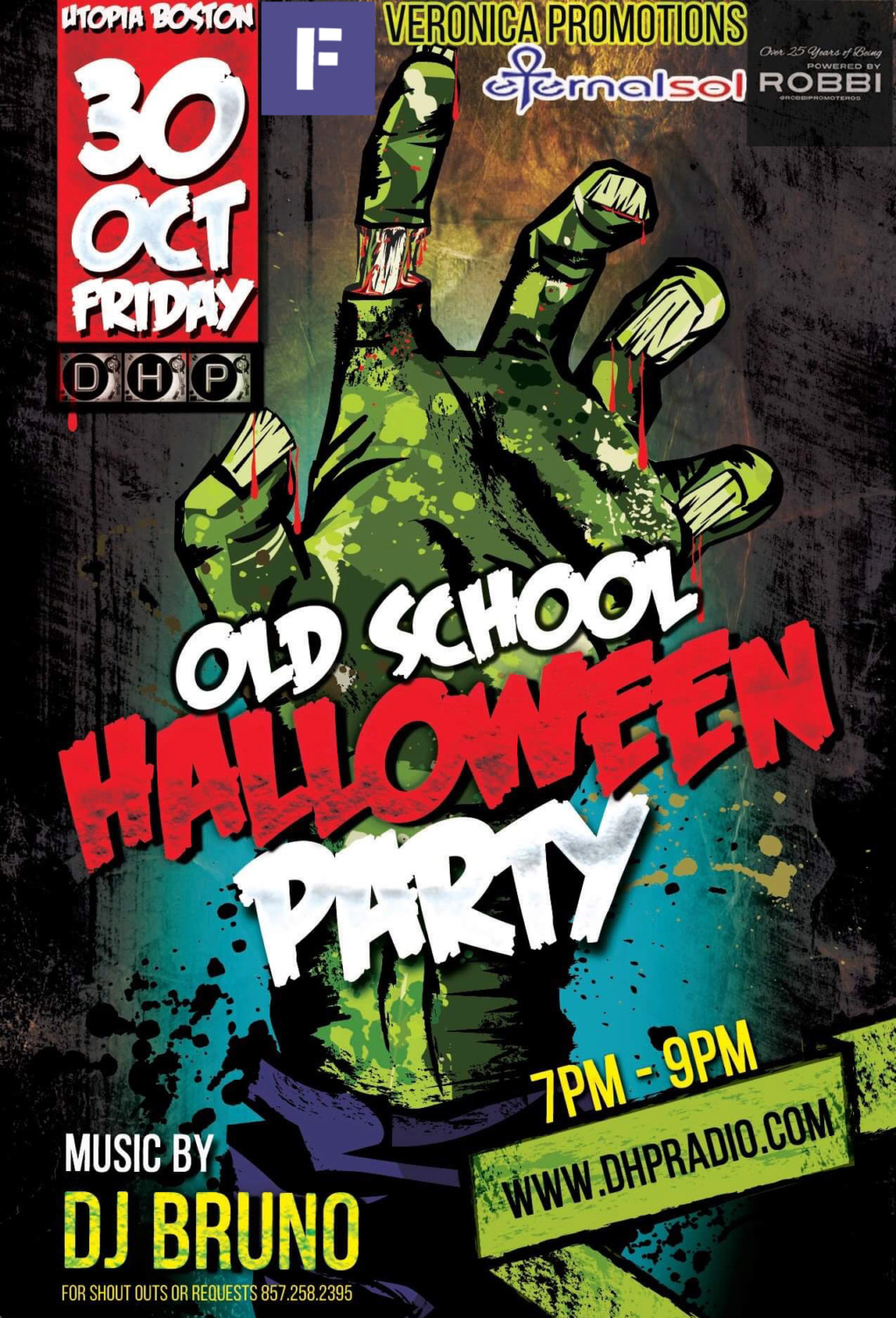 Old School Halloween Party featuring DJ Bruno on DHP Radio 2aa81910