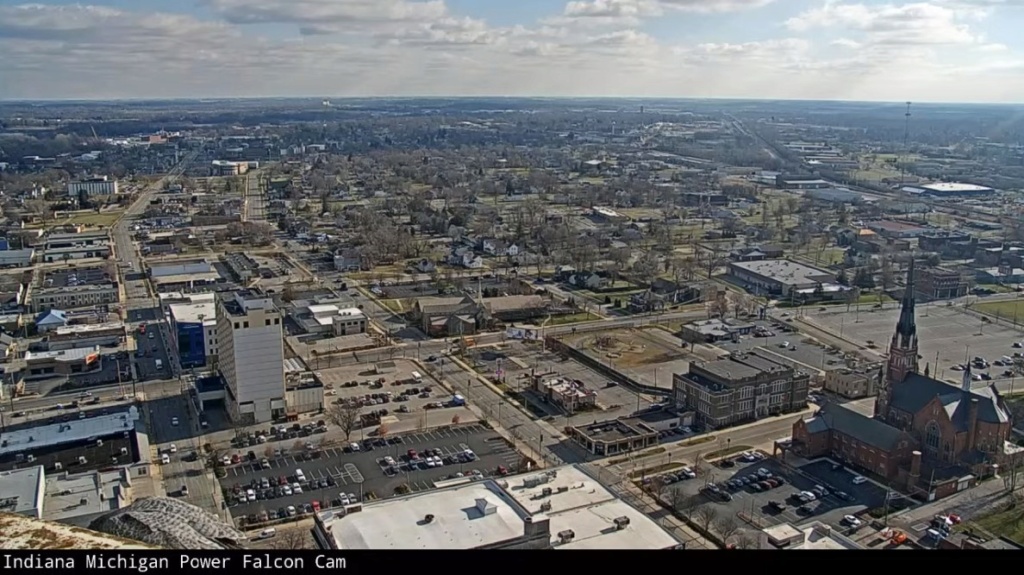 Fort Wayne falcon cam Michig12