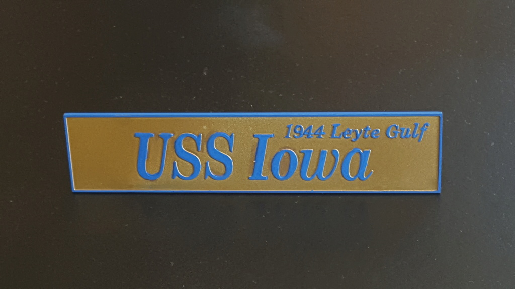 USS IOWA - Trumpeter 1/200 - Page 4 20200514