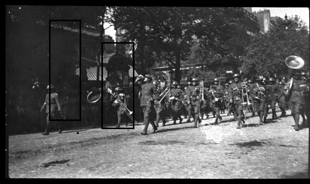 Parade militaire - Défilé de la Victoire Paris 14 juillet 1919 - 9 Boulevard S-Denis  Morris10