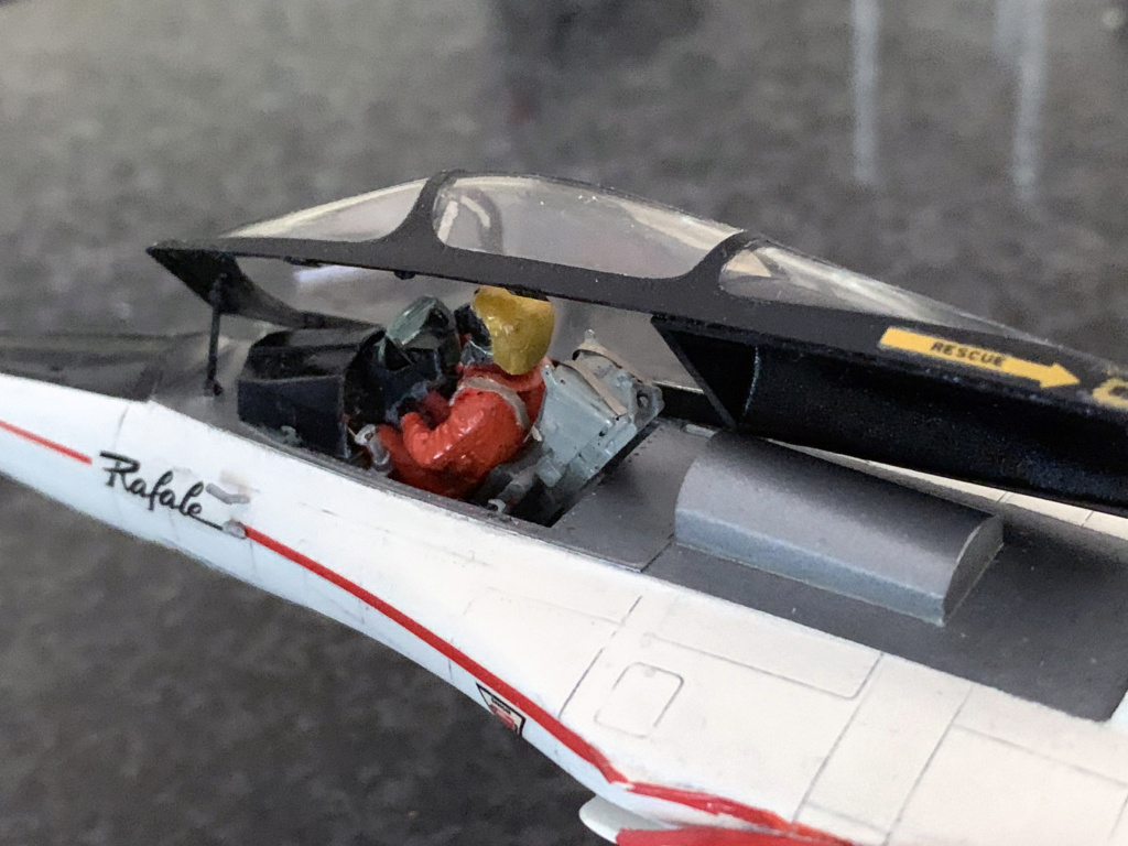 [VITRINE "Voler c'est mieux en double"] RAFALE-A - Heller Hi-Tech Concept - 1/48 Img_6817