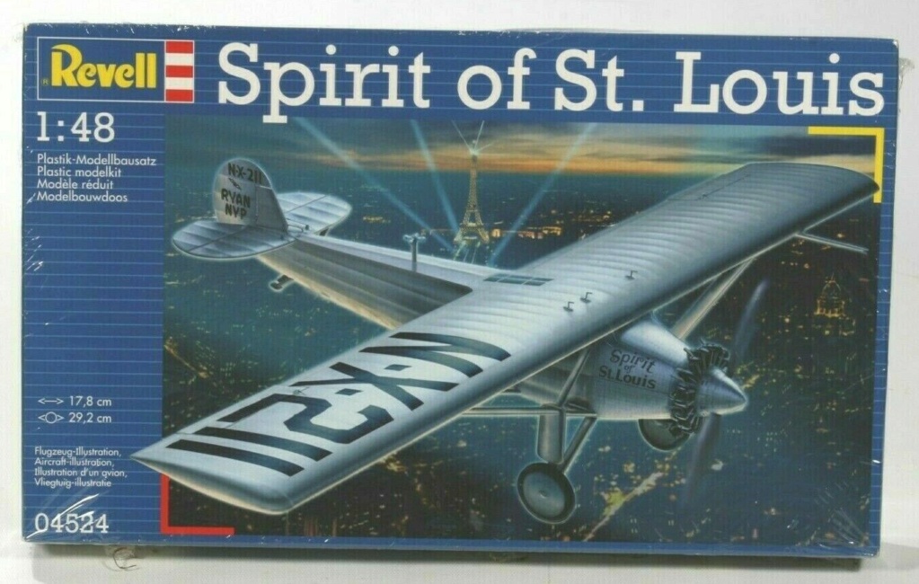 [Concours l'ÂGE D'OR] Spirit of St Louis - Revell - 1/48 S-l16011
