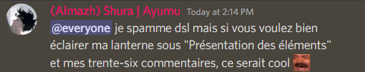 Statut de l'avancement de la MAJ Almazh12